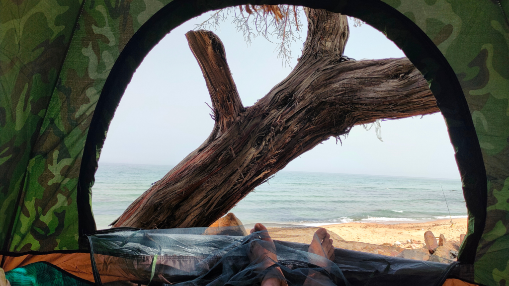 camping trailer roof top tent