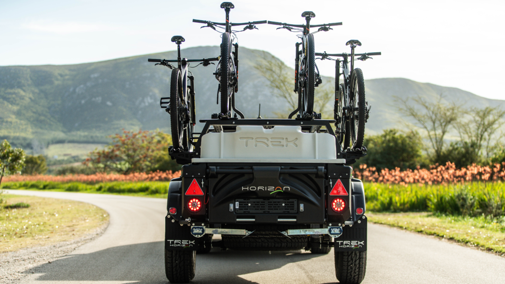 off road trailer for mountain biking adventures