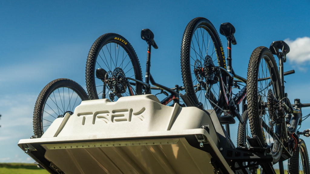 off road trailer for mountain biking adventures