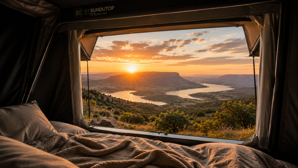 Rooftop Tent Trailer Camping
