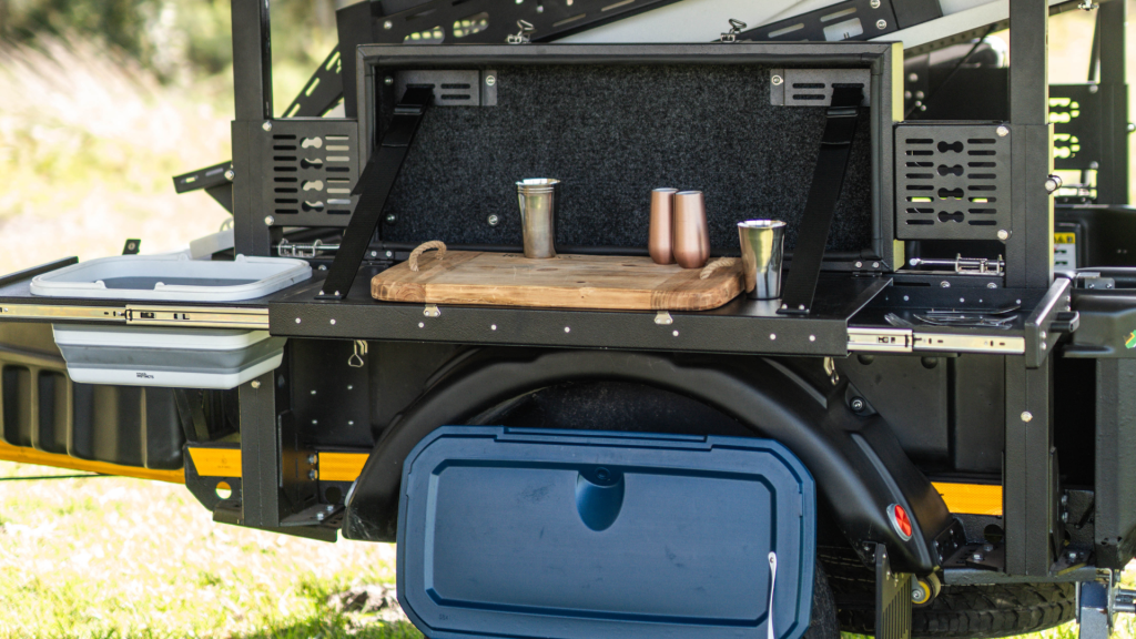 Camping Trailer Kitchen - 4x4 Adventure Camper Trailer - South Africa